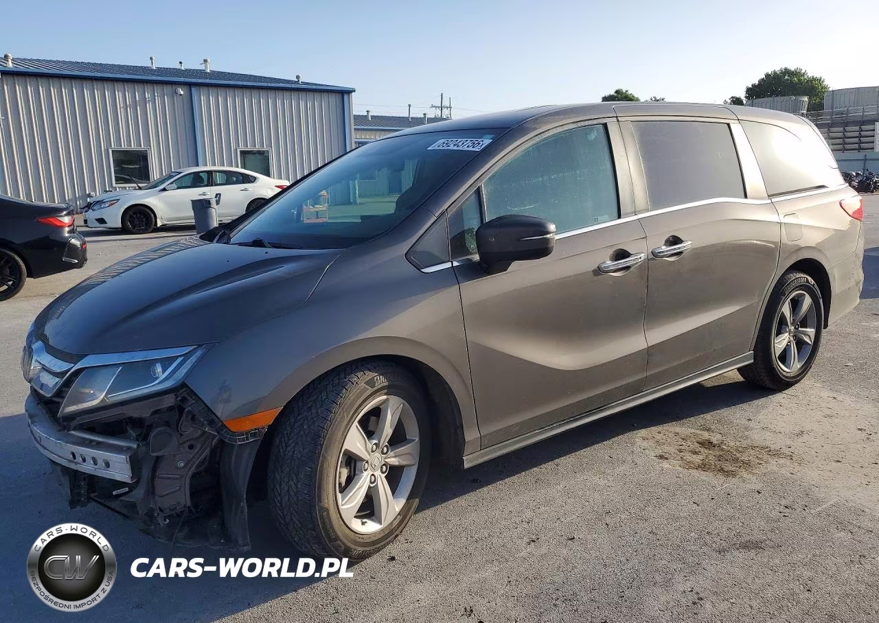 2019 Honda Odyssey Exl VIN:5FNRL6H7XKB078051 - 1