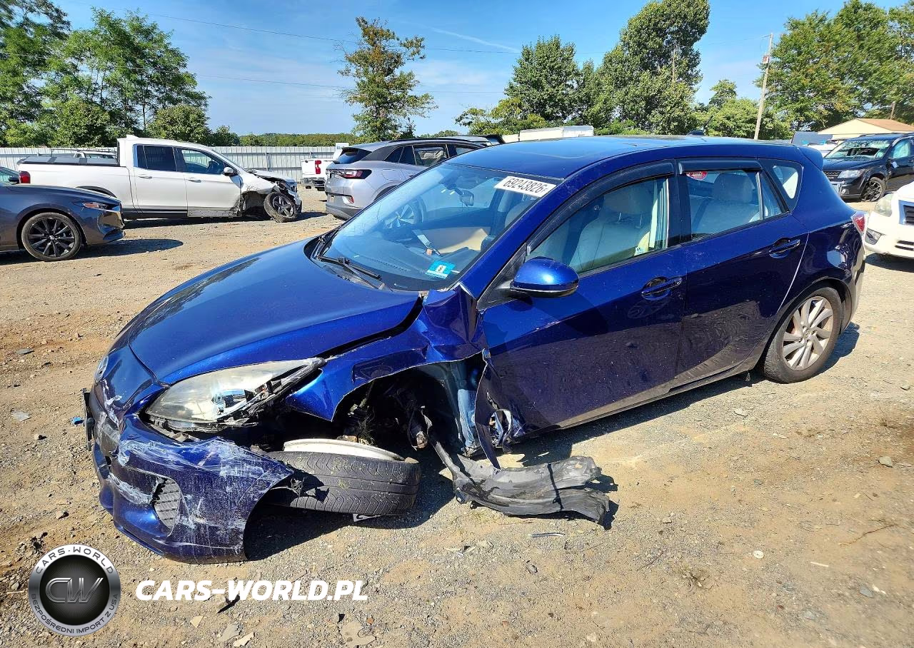 2012 Mazda 3 I VIN:JM1BL1M87C1691869 - 1
