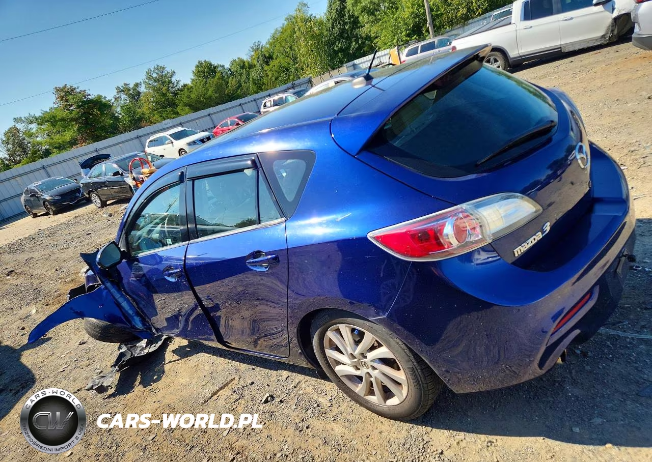 2012 Mazda 3 I VIN:JM1BL1M87C1691869 - 2