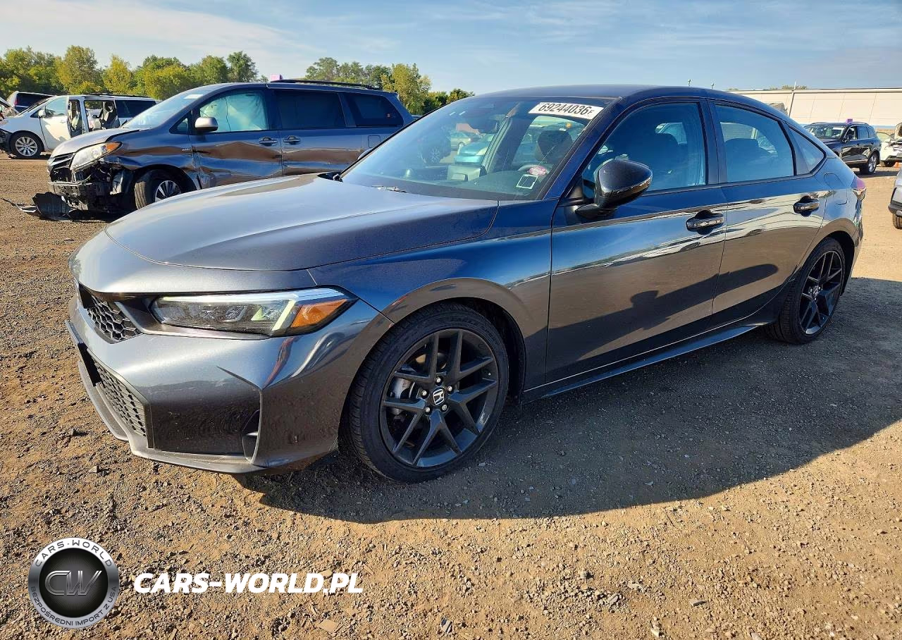 2025 Honda Civic Sport VIN:19XFL2H8XSE005482 - 1