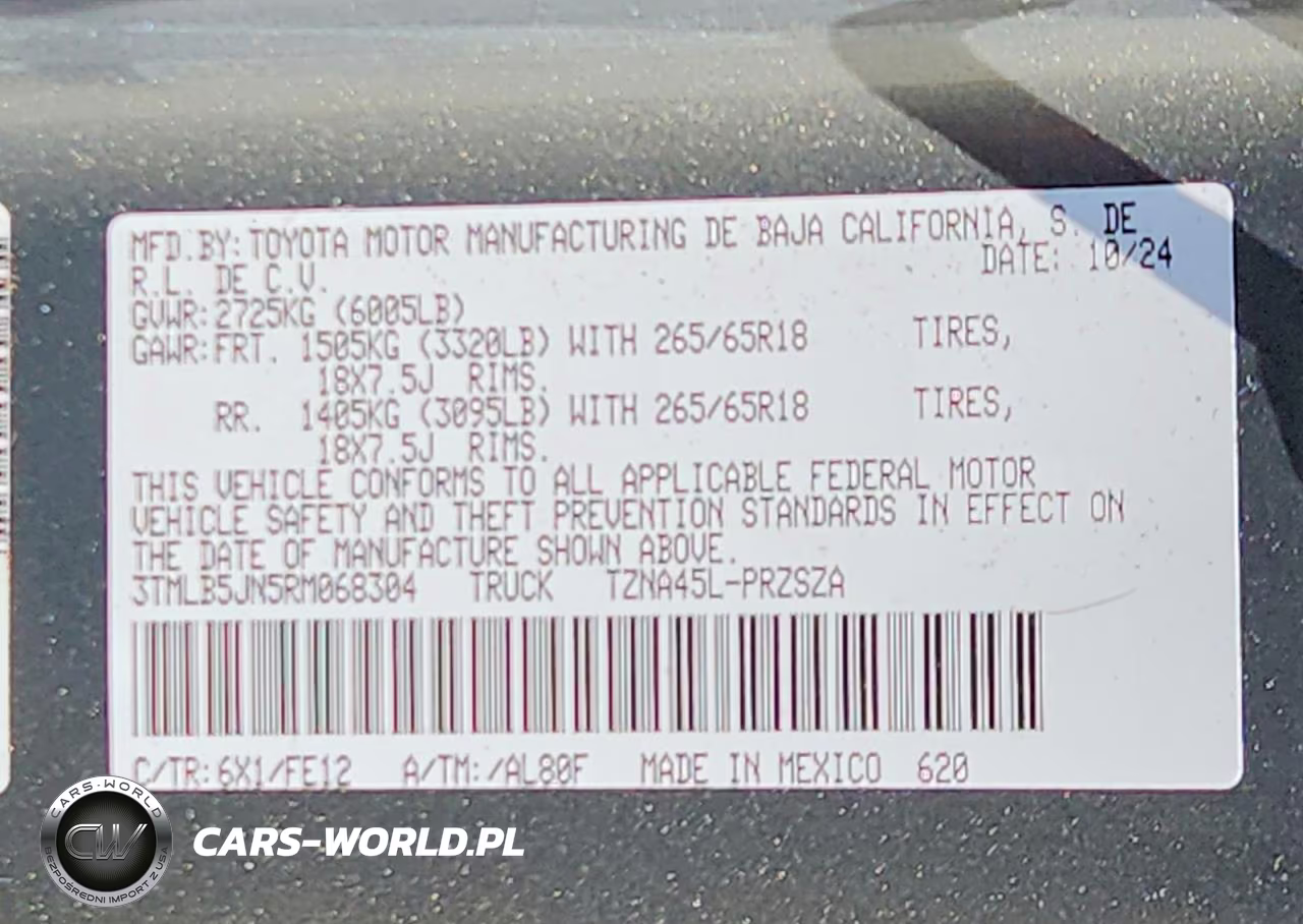 2024 Toyota Tacoma Trd Sport VIN:3TMLB5JN5RM068304 - 13