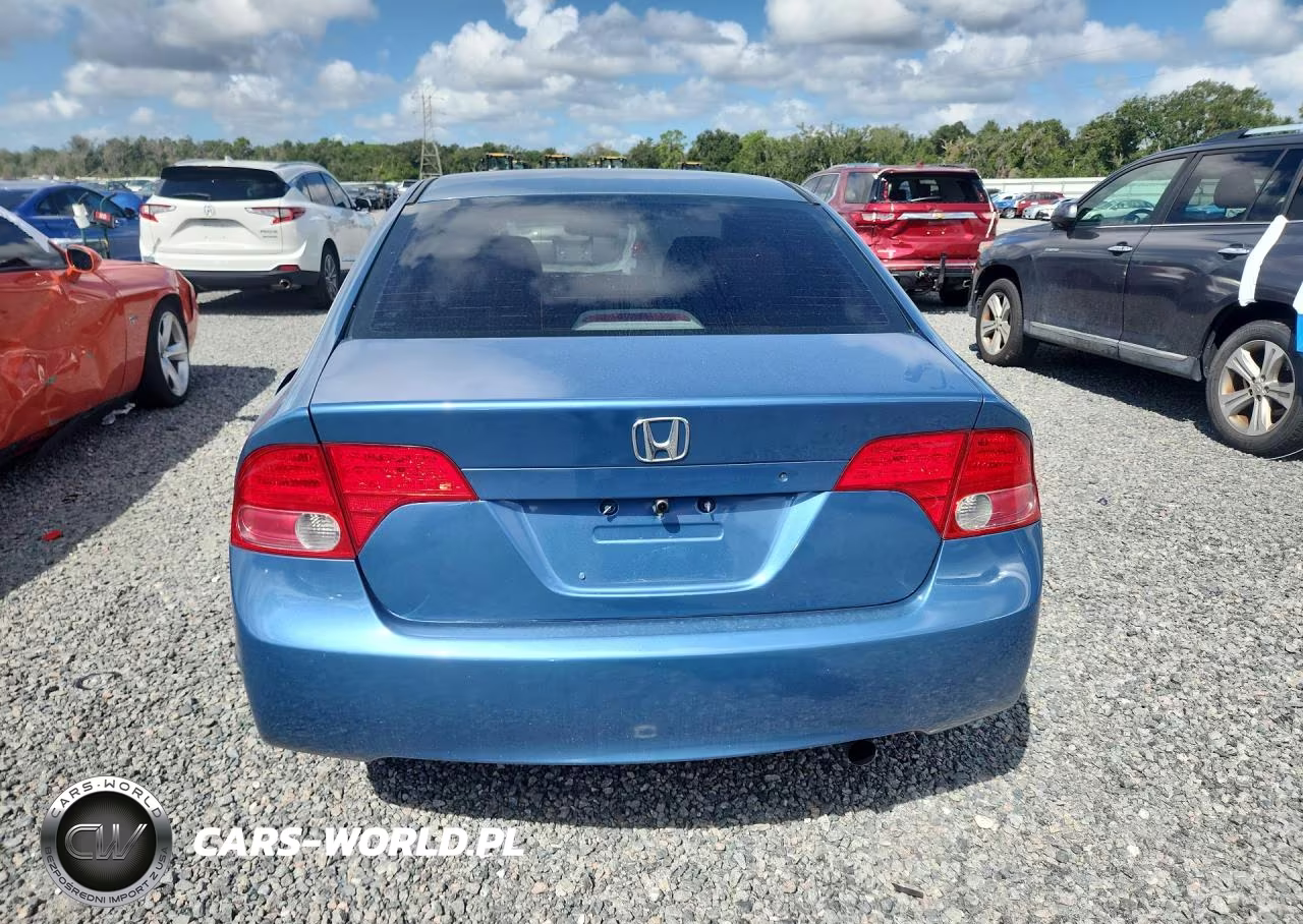 2006 Honda Civic Lx VIN:1HGFA16566L016678 - 6