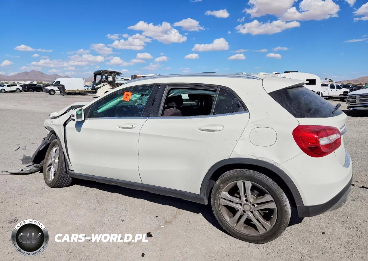 2015 Mercedes-Benz Gla 250 VIN:WDCTG4EB5FJ167249 - 2