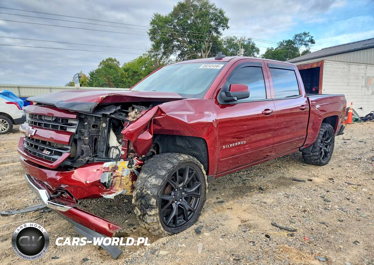 2016 Chevrolet Silverado K1500 Lt VIN:3GCUKREC7GG195183 - 1