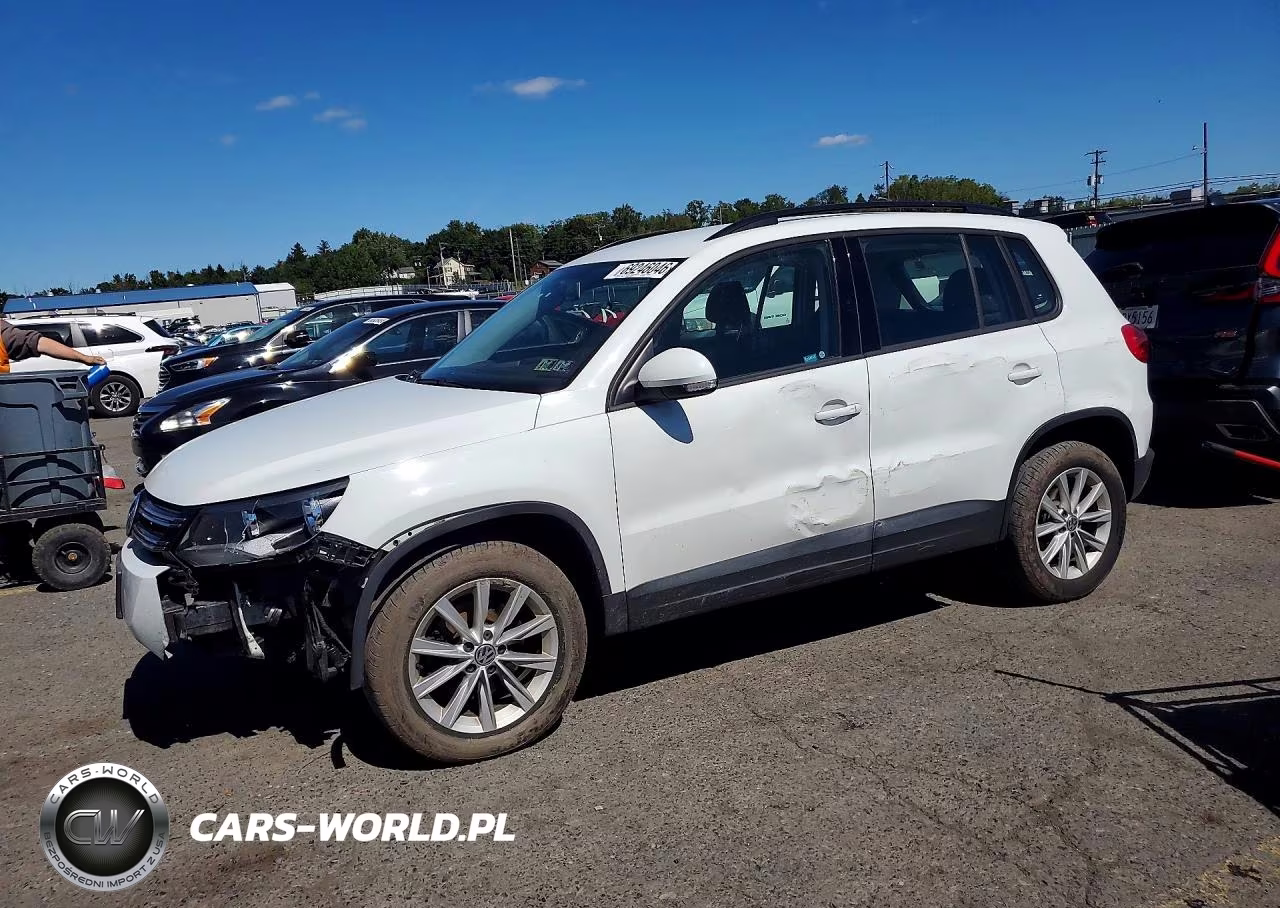 2017 Volkswagen Tiguan S VIN:WVGBV7AX7HK054602 - 1