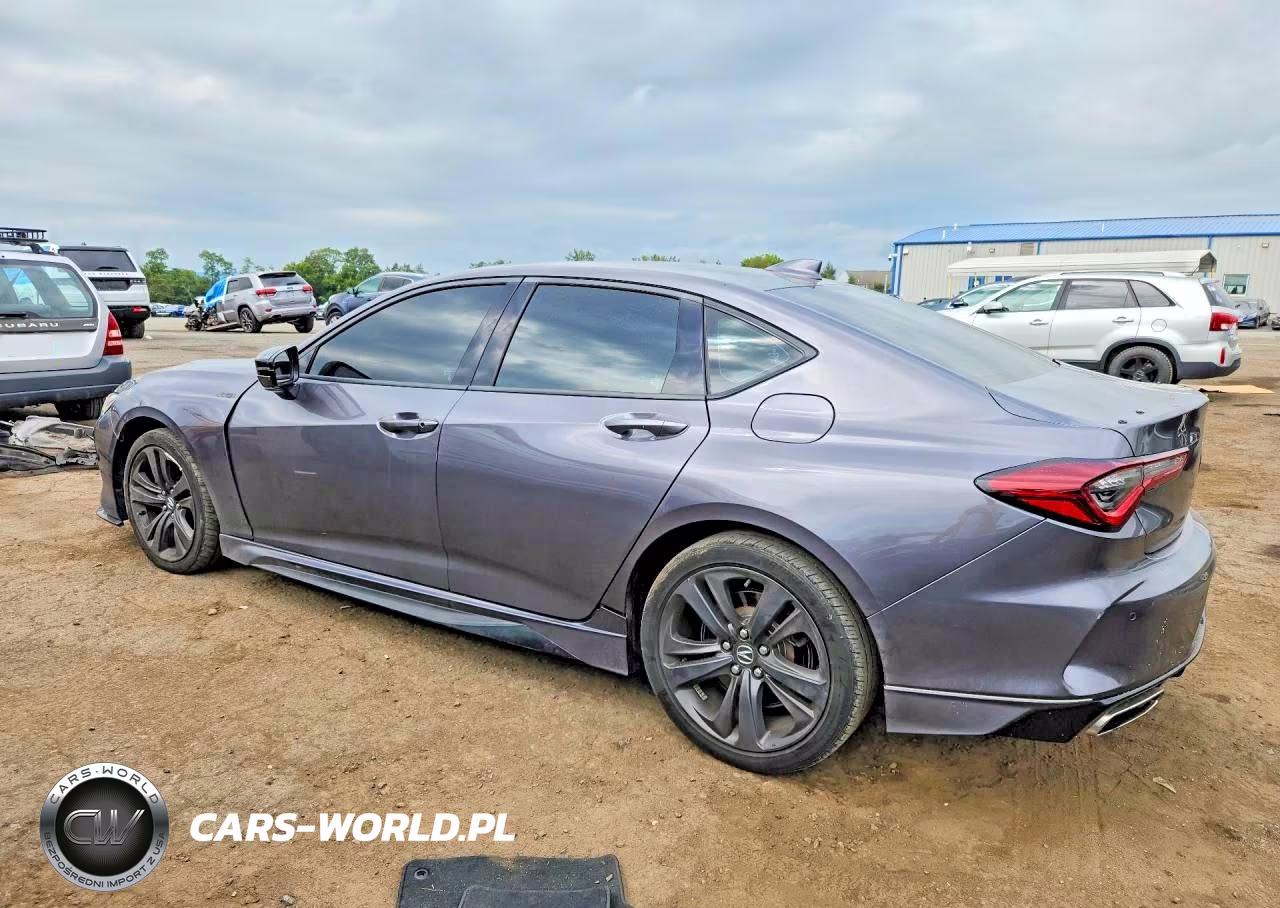2021 Acura Tlx Tech A VIN:19UUB5F50MA017345 - 2