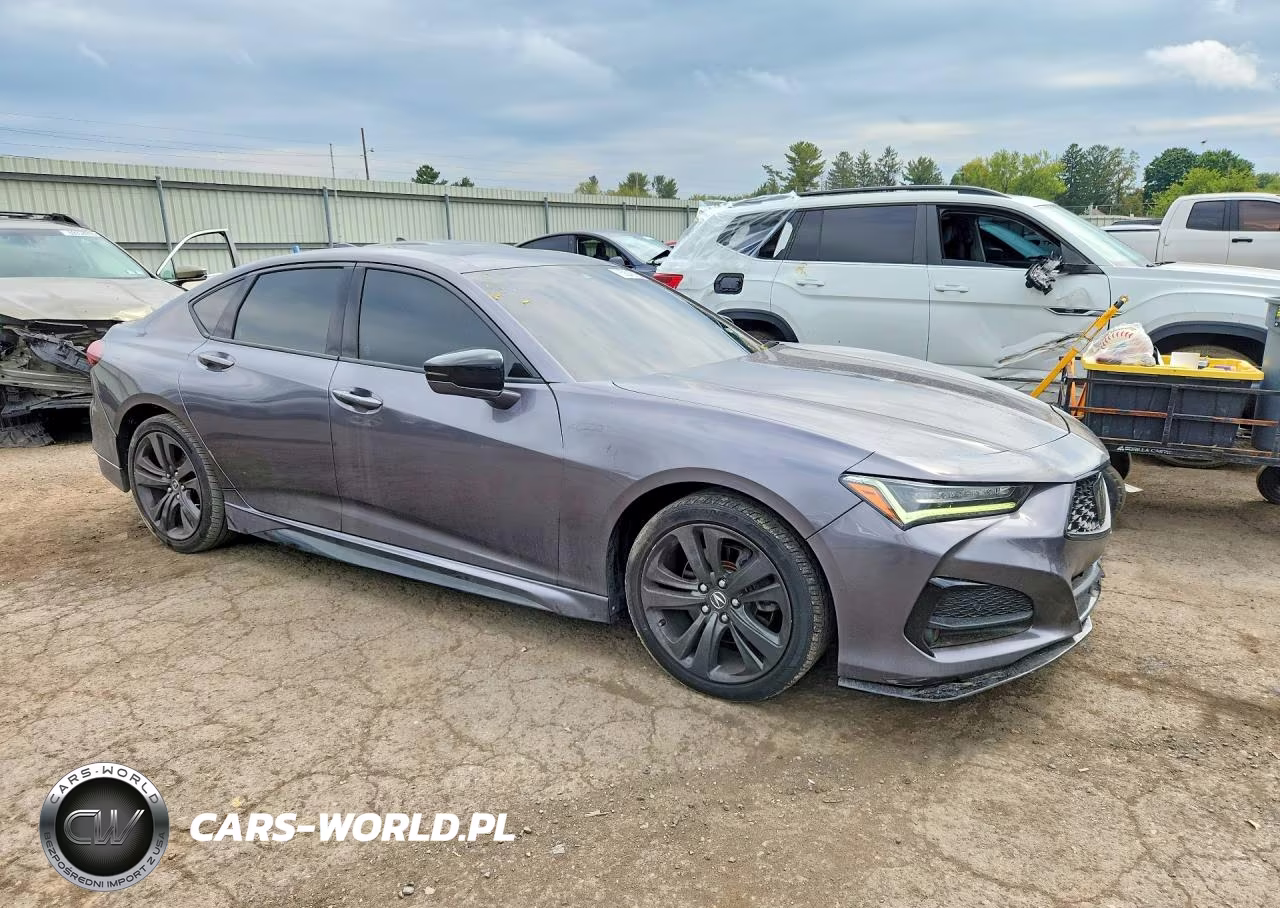 2021 Acura Tlx Tech A VIN:19UUB5F50MA017345 - 4