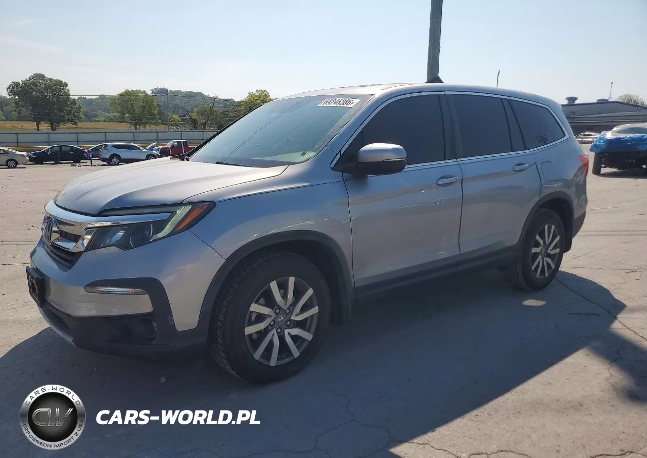 2021 Honda Pilot Exl VIN:5FNYF5H51MB024619 - 1