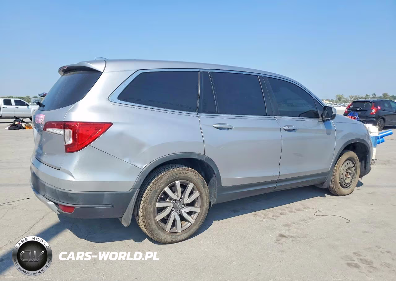 2021 Honda Pilot Exl VIN:5FNYF5H51MB024619 - 3