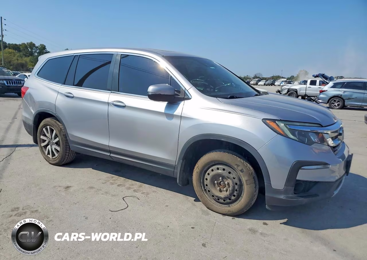 2021 Honda Pilot Exl VIN:5FNYF5H51MB024619 - 4