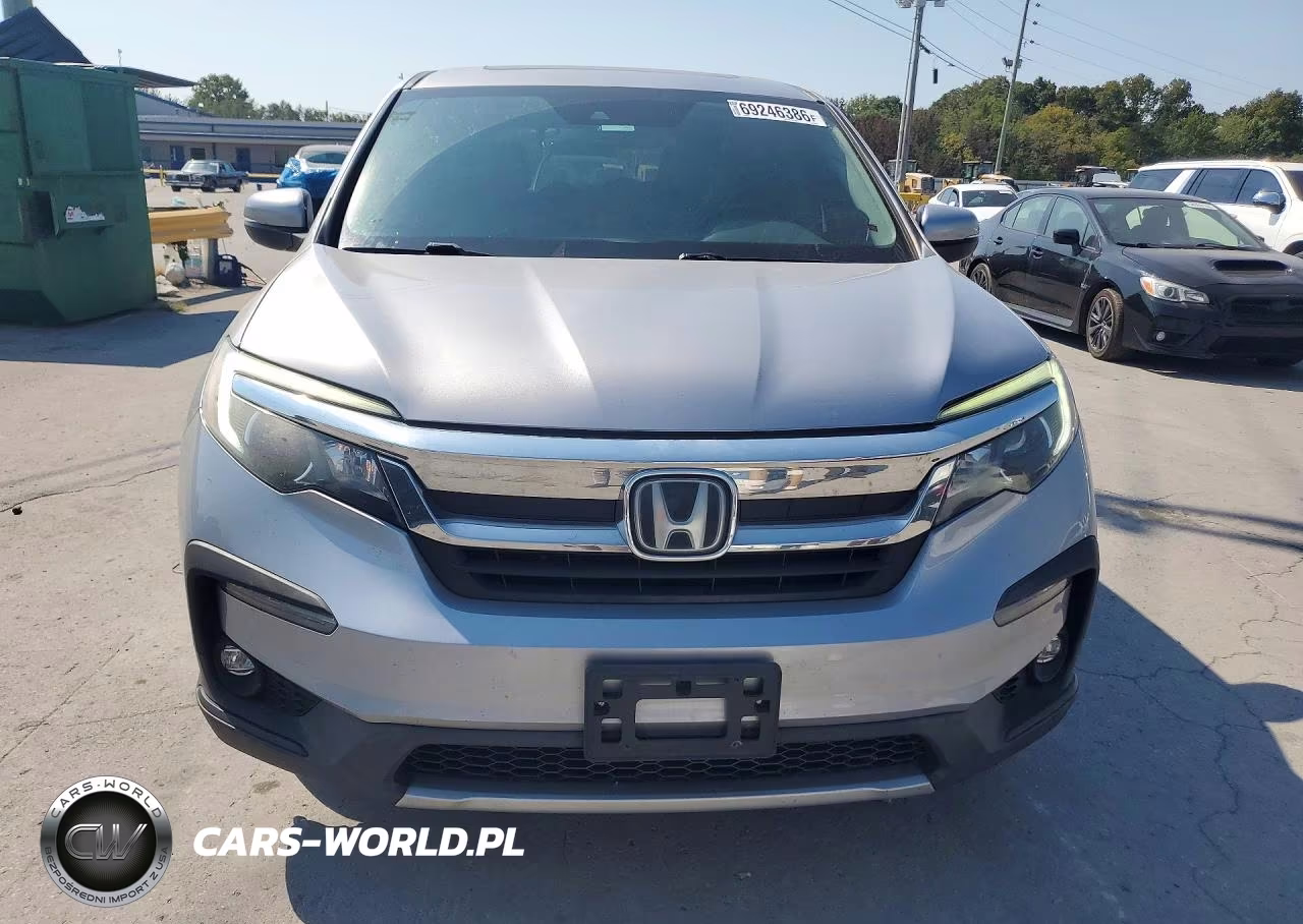 2021 Honda Pilot Exl VIN:5FNYF5H51MB024619 - 5