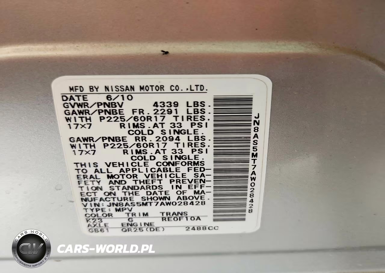2010 Nissan Rogue Sl VIN:JN8AS5MT7AW028428 - 13