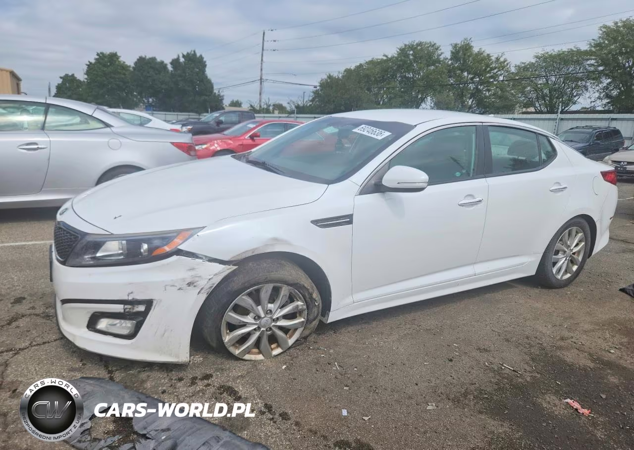 2015 Kia Optima Lx VIN:5XXGM4A77FG471544 - 1