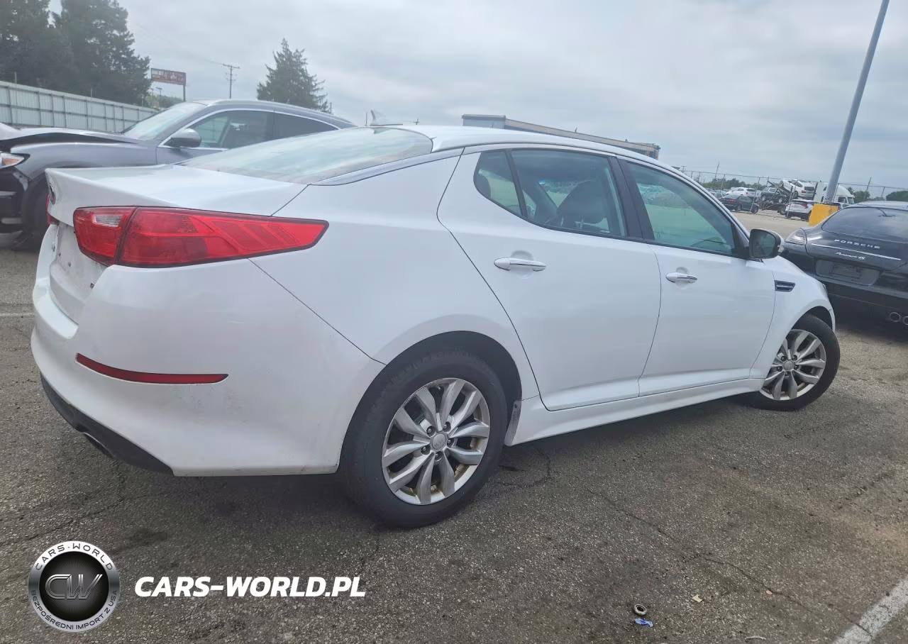 2015 Kia Optima Lx VIN:5XXGM4A77FG471544 - 3