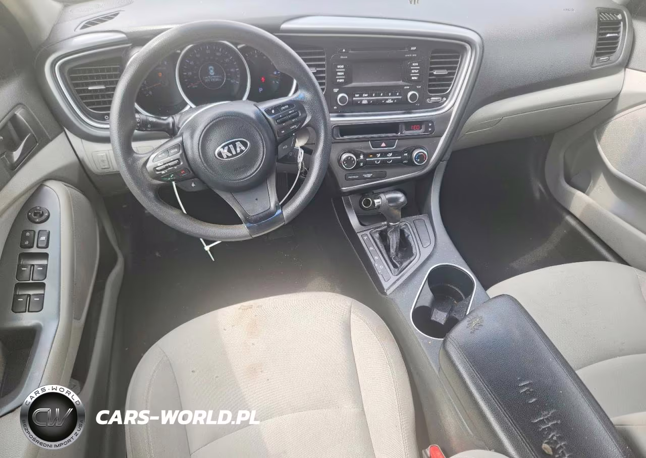 2015 Kia Optima Lx VIN:5XXGM4A77FG471544 - 8