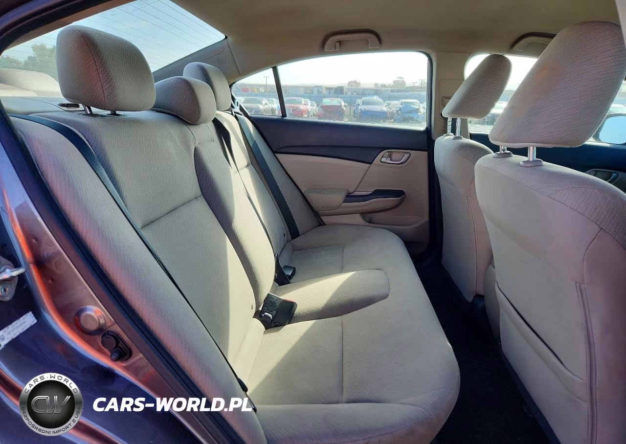 2013 Honda Civic Lx VIN:19XFB2F53DE291092 - 10