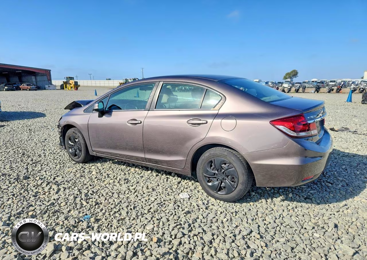 2013 Honda Civic Lx VIN:19XFB2F53DE291092 - 2