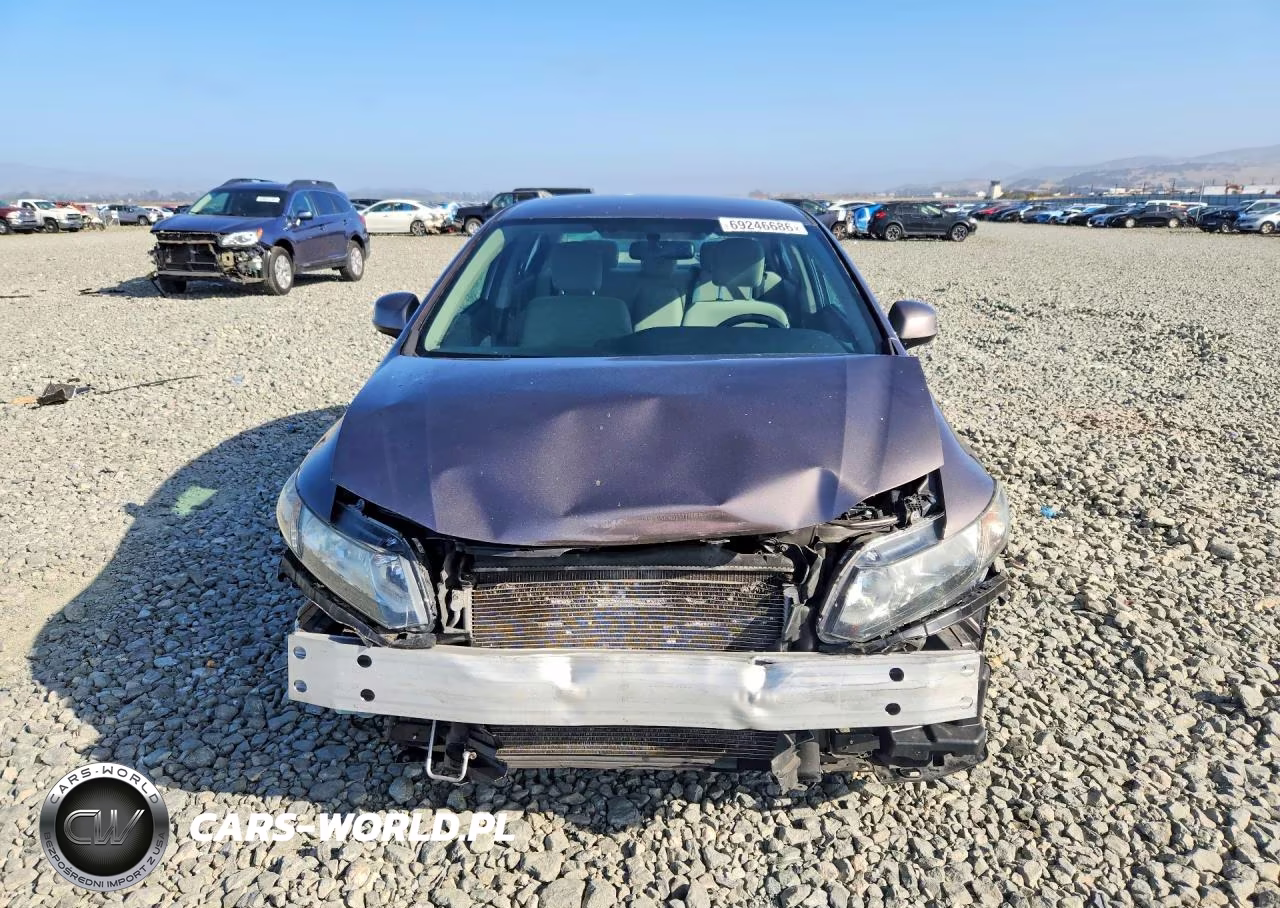 2013 Honda Civic Lx VIN:19XFB2F53DE291092 - 5