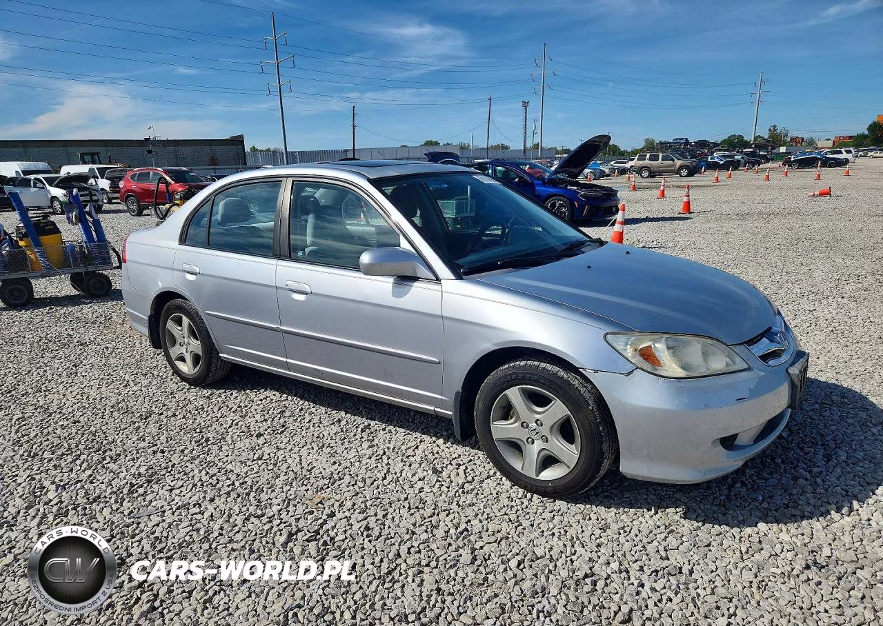 2005 Honda Civic Ex VIN:2HGES268X5H534040 - 4
