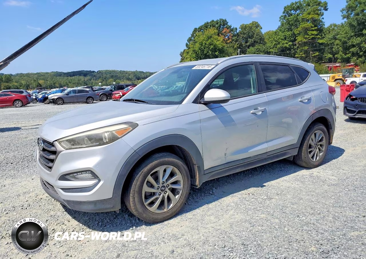 2016 Hyundai Tucson Se VIN:KM8J33A43GU190356 - 1