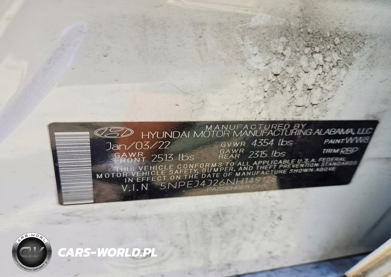 2022 Hyundai Sonata Sel Plus VIN:5NPEJ4J26NH149128 - 12