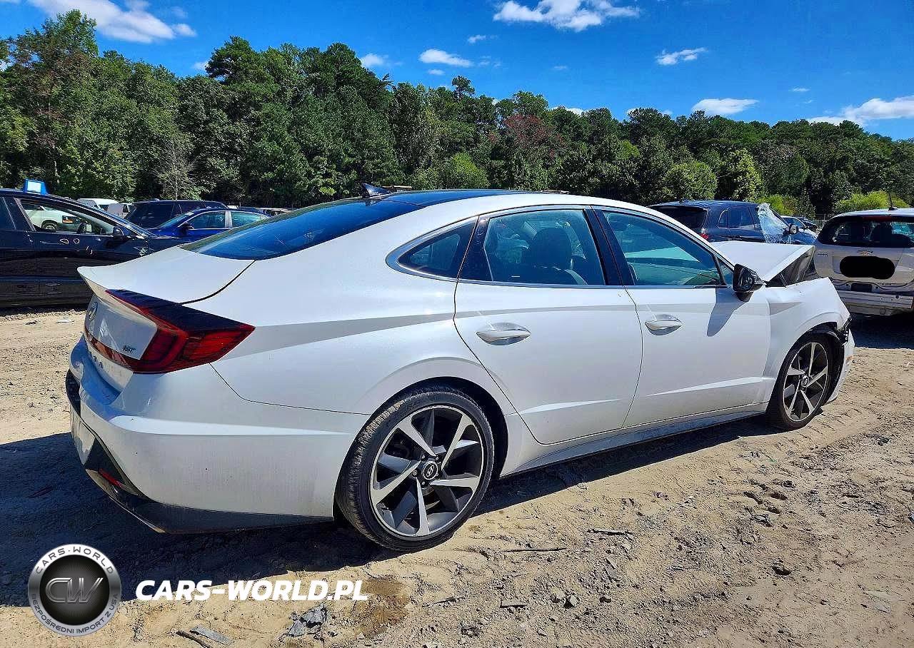 2022 Hyundai Sonata Sel Plus VIN:5NPEJ4J26NH149128 - 3