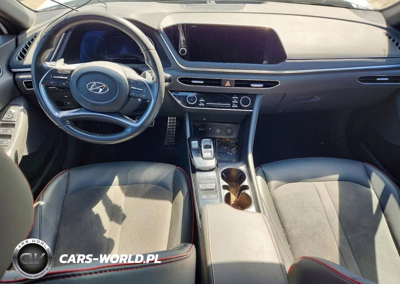 2022 Hyundai Sonata Sel Plus VIN:5NPEJ4J26NH149128 - 8