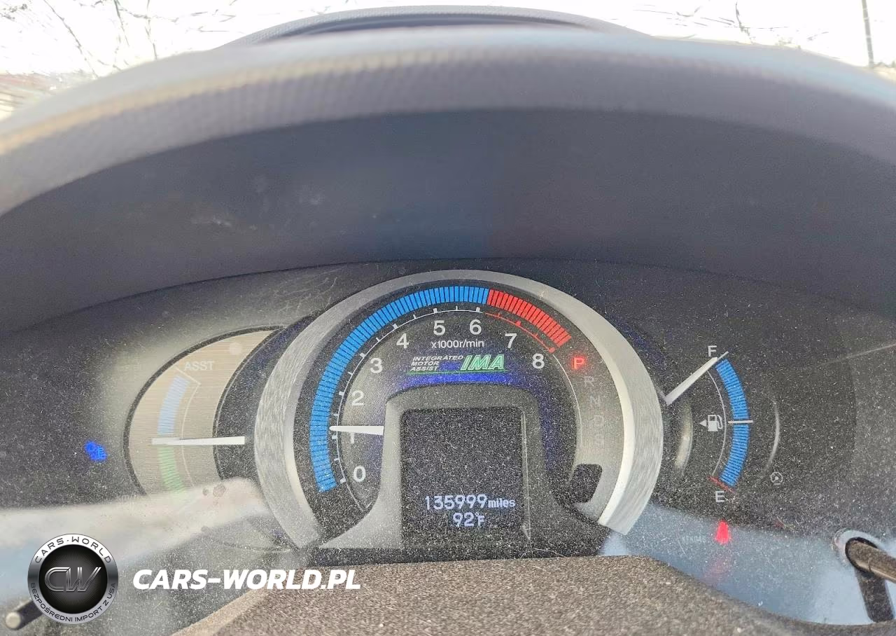 2010 Honda Insight Ex VIN:JHMZE2H79AS027675 - 9