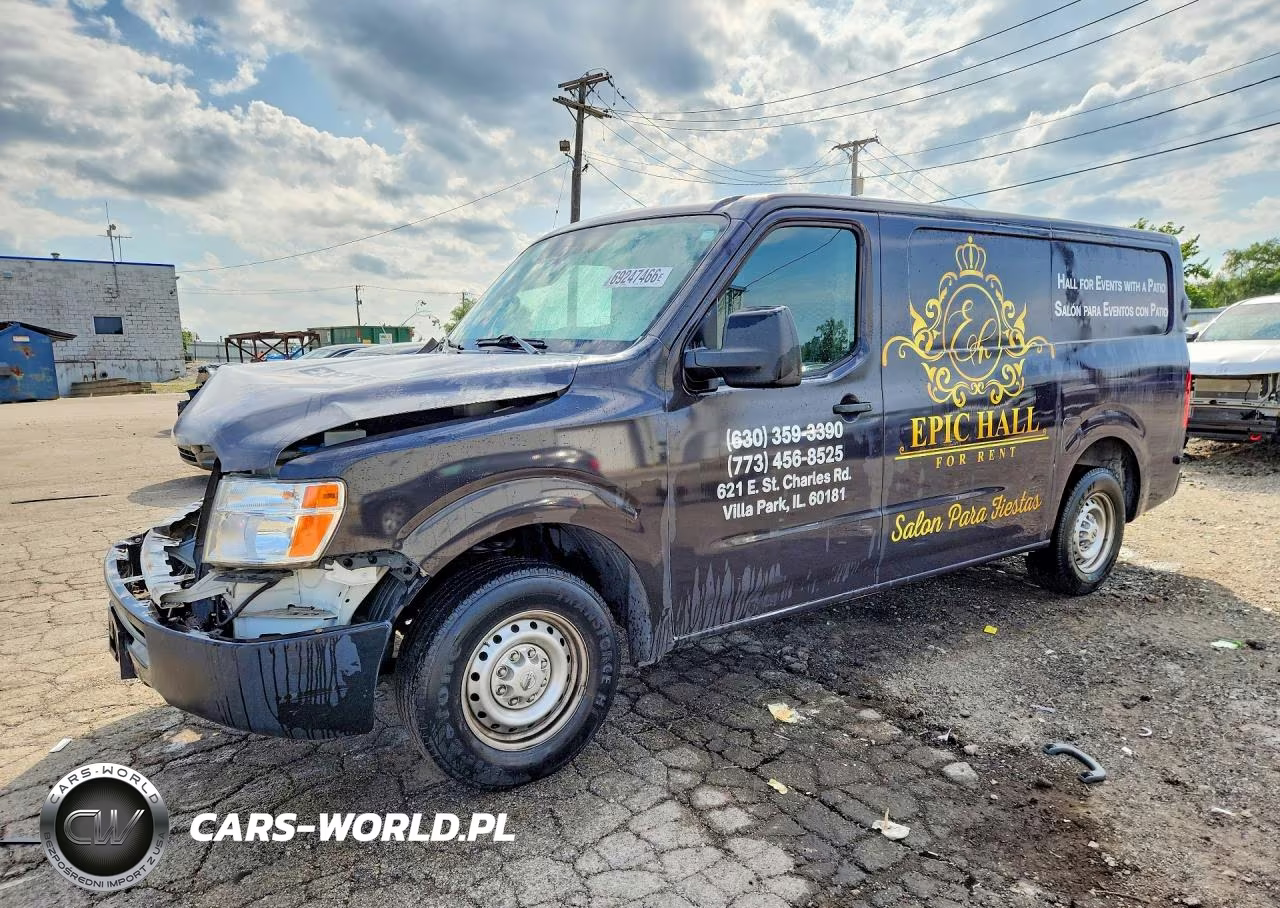 2013 Nissan Nv 1500 Delivery Van VIN:1N6BF0KL1DN106090 - 1