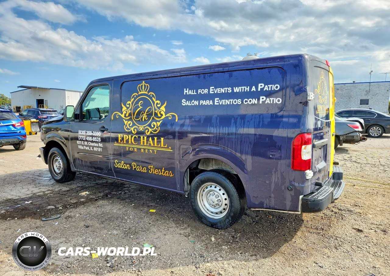 2013 Nissan Nv 1500 Delivery Van VIN:1N6BF0KL1DN106090 - 2