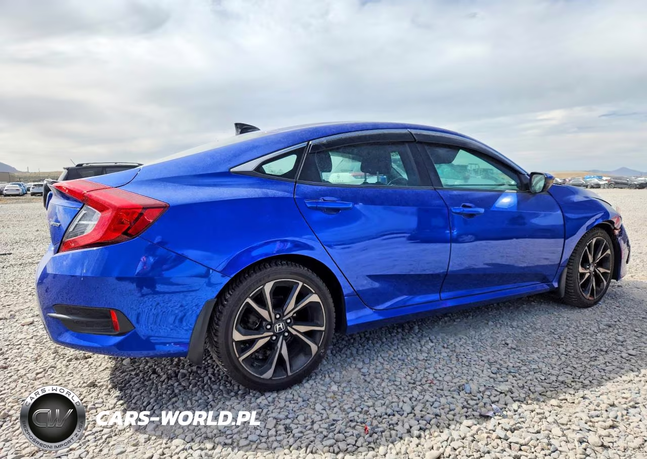 2020 Honda Civic Sport VIN:2HGFC2F88LH549229 - 3