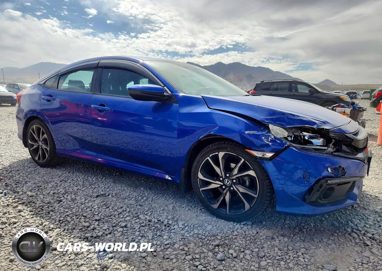 2020 Honda Civic Sport VIN:2HGFC2F88LH549229 - 4