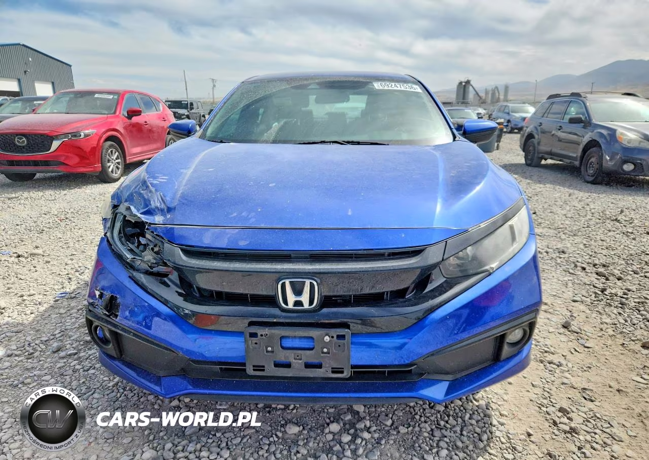 2020 Honda Civic Sport VIN:2HGFC2F88LH549229 - 5