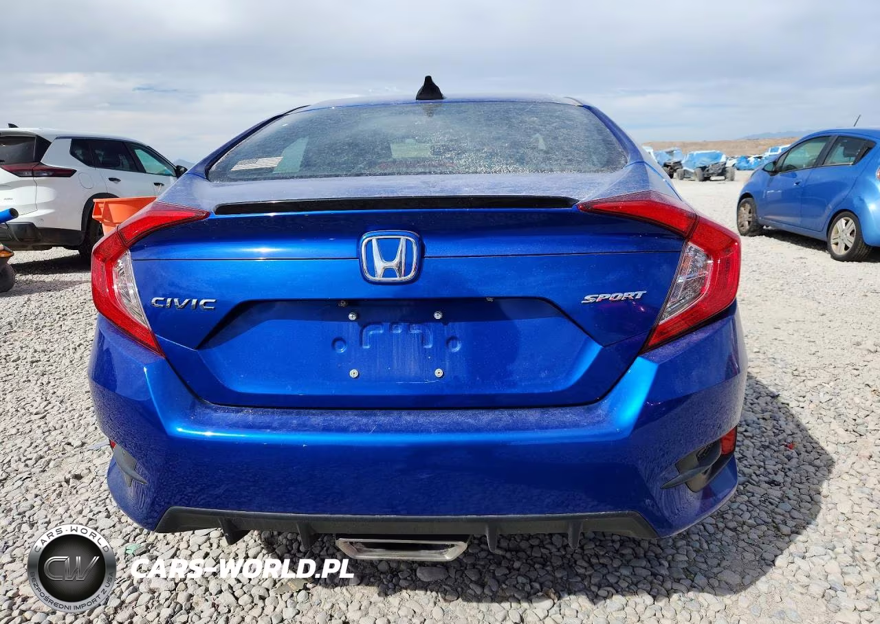 2020 Honda Civic Sport VIN:2HGFC2F88LH549229 - 6