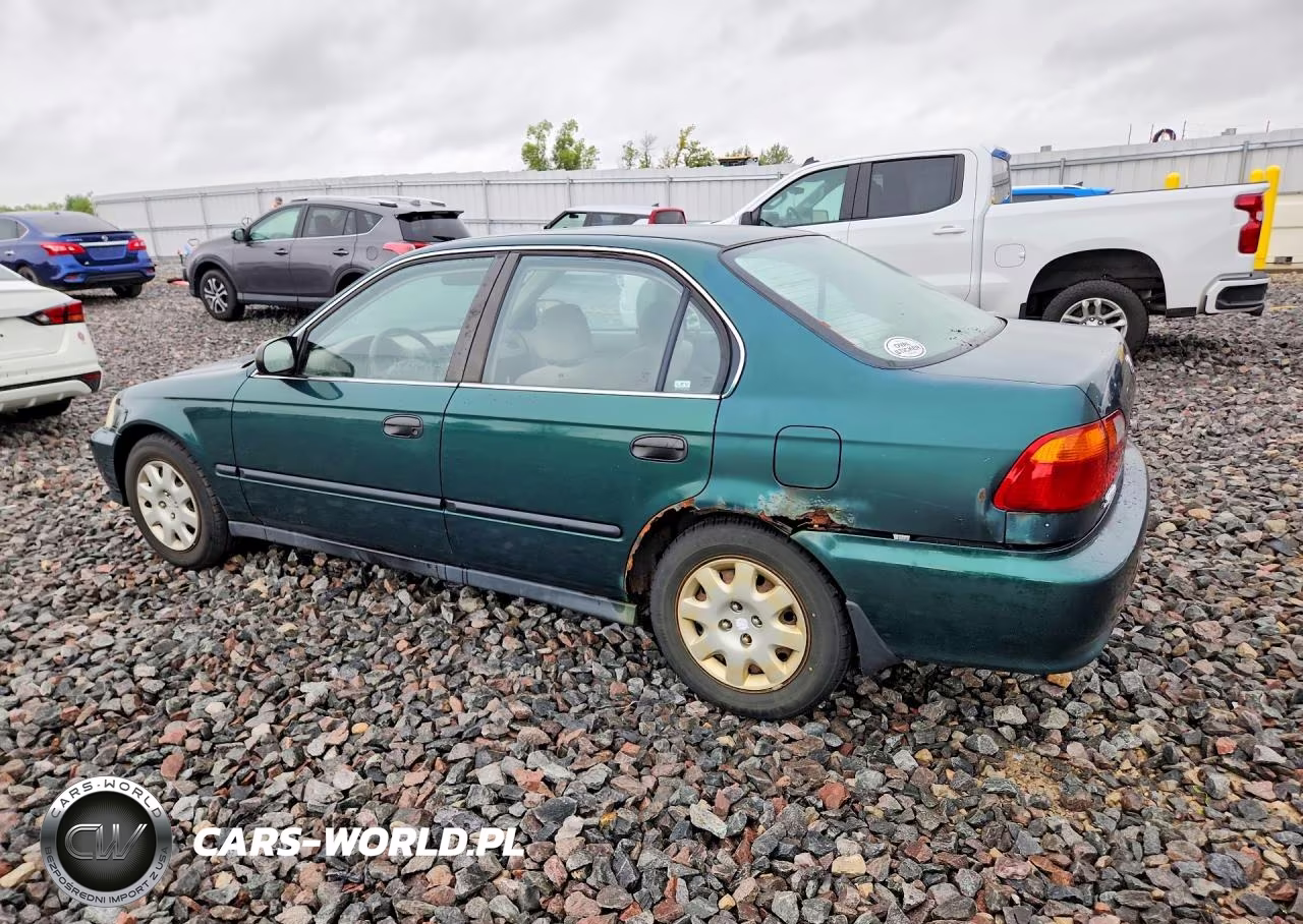 1999 Honda Civic Lx VIN:1HGEJ6671XL036316 - 2