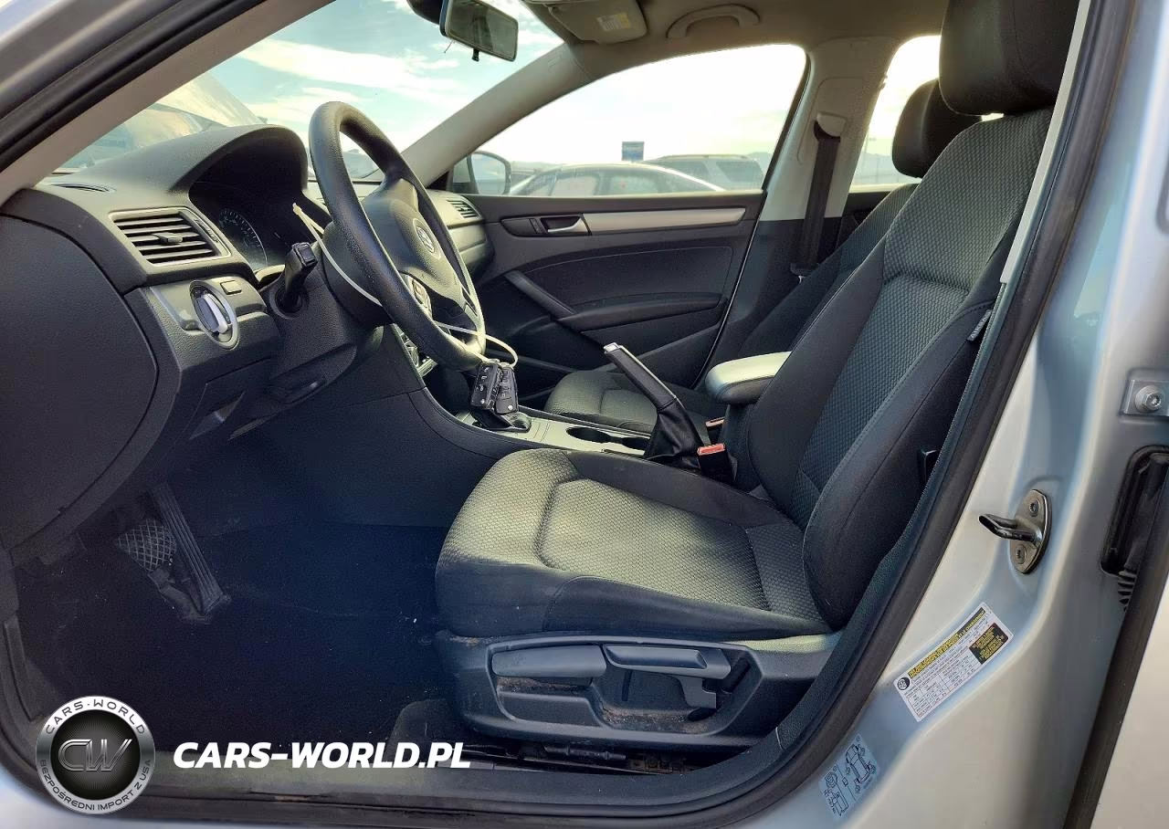 2014 Volkswagen Passat S VIN:1VWAS7A3XEC121119 - 7