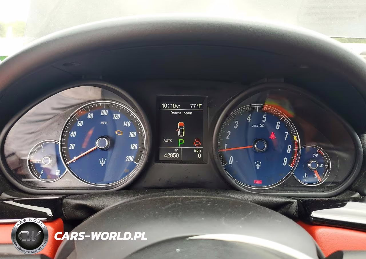 2014 Maserati Granturismo S VIN:ZAM45VLA6E0089855 - 9