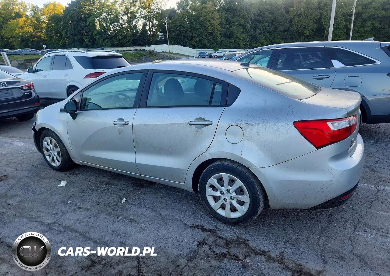 2014 Kia Rio Lx VIN:KNADM4A39E6361086 - 2