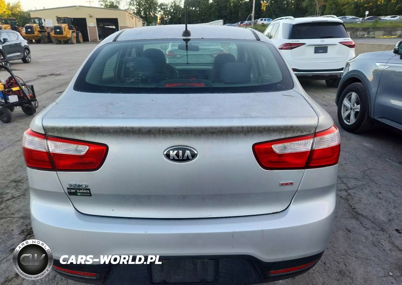 2014 Kia Rio Lx VIN:KNADM4A39E6361086 - 6