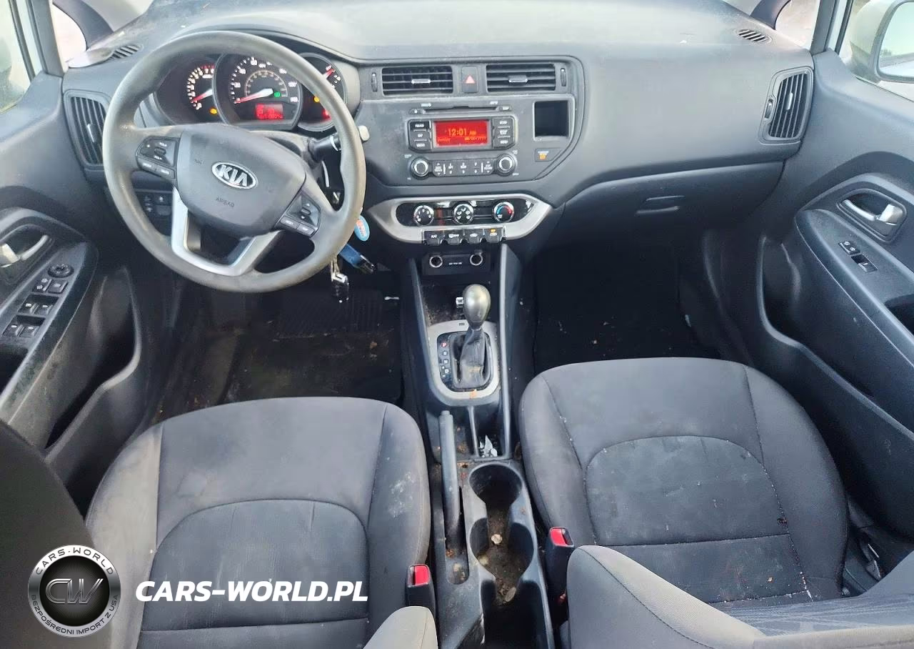 2014 Kia Rio Lx VIN:KNADM4A39E6361086 - 8