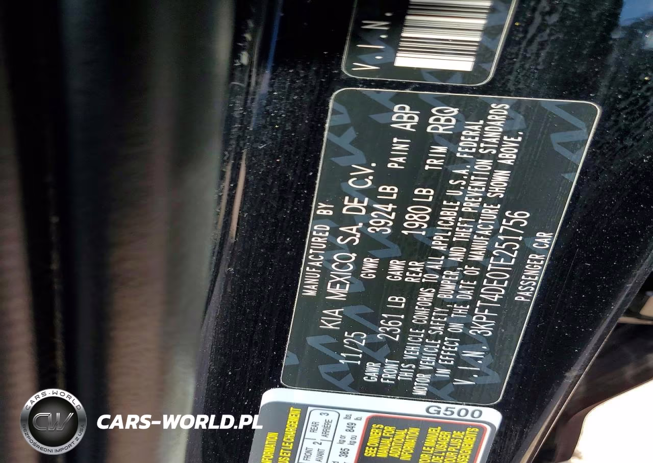 2026 Kia K4 Lxs VIN:3KPFT4DE0TE251756 - 12