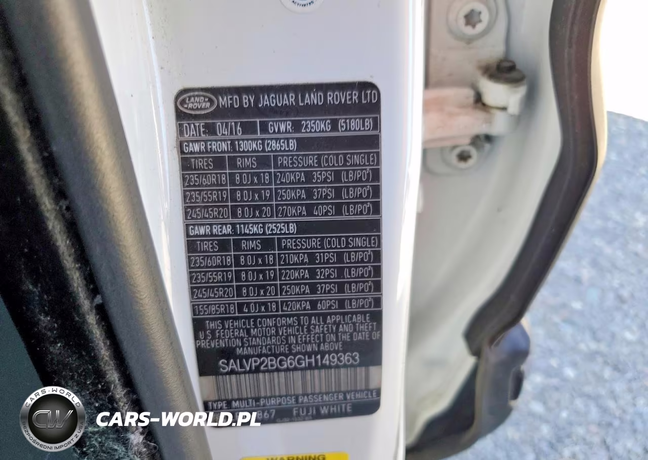 2016 Land Rover Range Rover Evoque Se VIN:SALVP2BG6GH149363 - 12