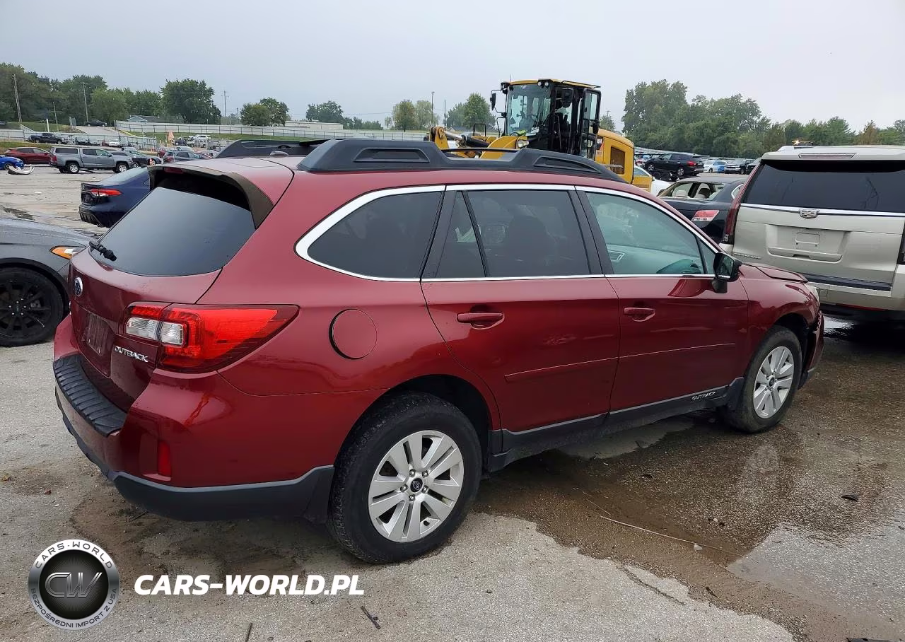 2015 Subaru Outback 2.5I Premium VIN:4S4BSBFC5F3360836 - 3