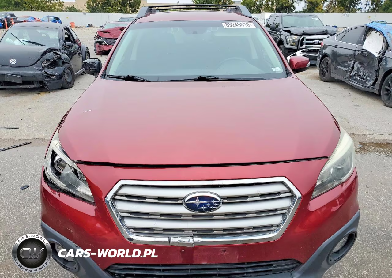 2015 Subaru Outback 2.5I Premium VIN:4S4BSBFC5F3360836 - 5