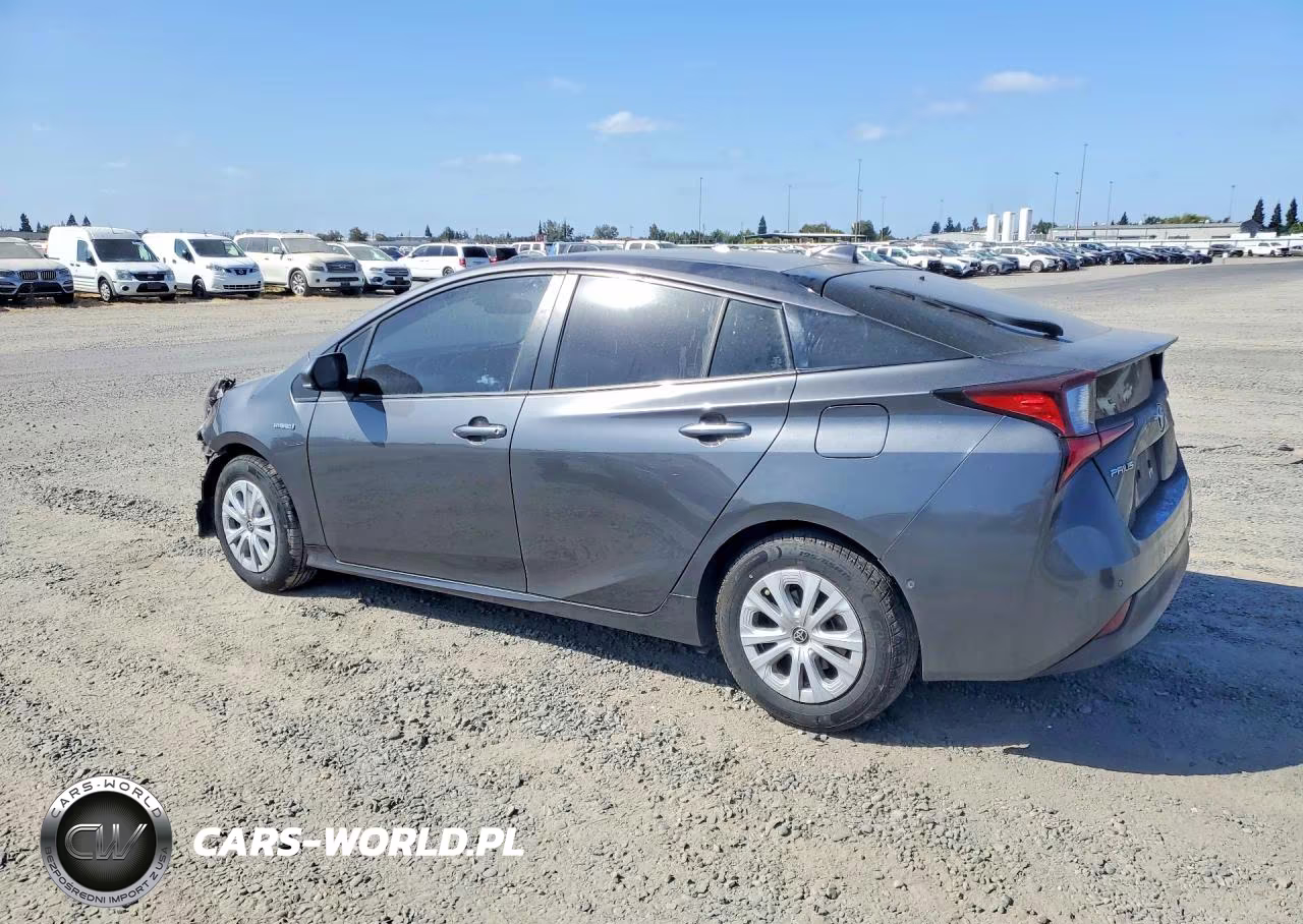 2022 Toyota Prius L Eco VIN:JTDKAMFU0N3162126 - 2