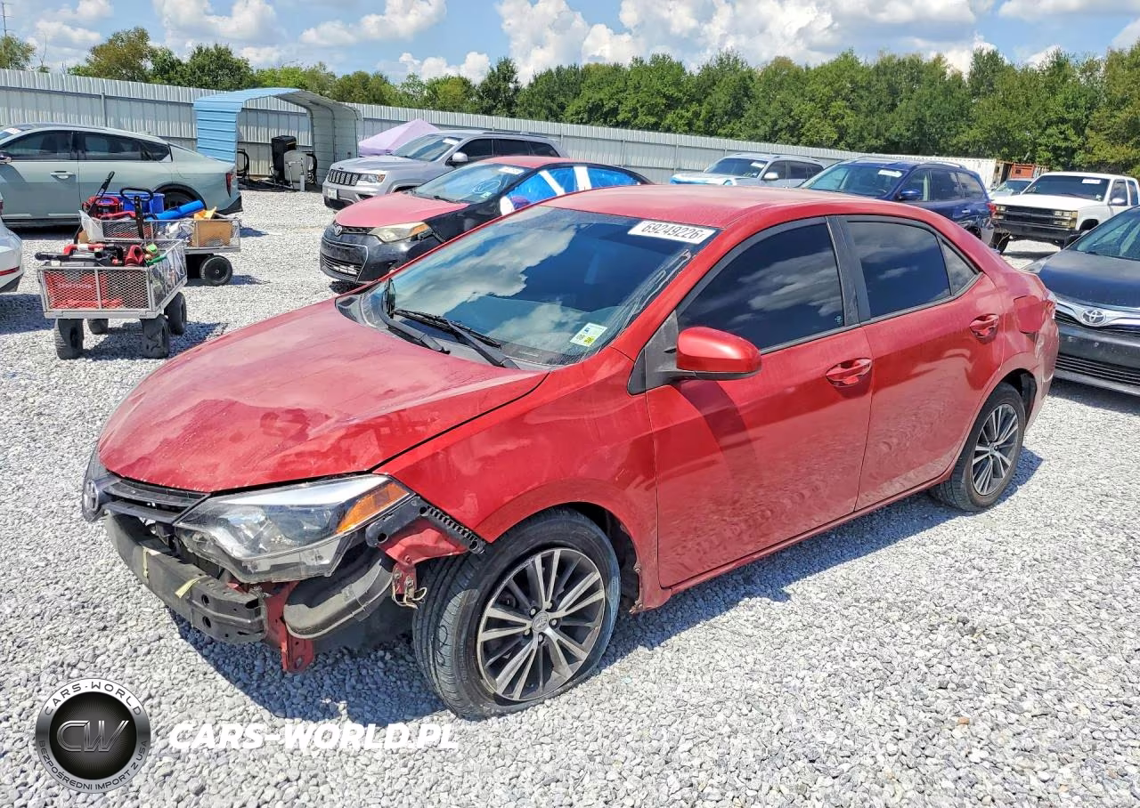 2016 Toyota Corolla Le Plus VIN:5YFBURHE7GP560051 - 1