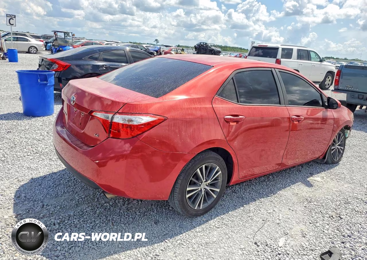 2016 Toyota Corolla Le Plus VIN:5YFBURHE7GP560051 - 3