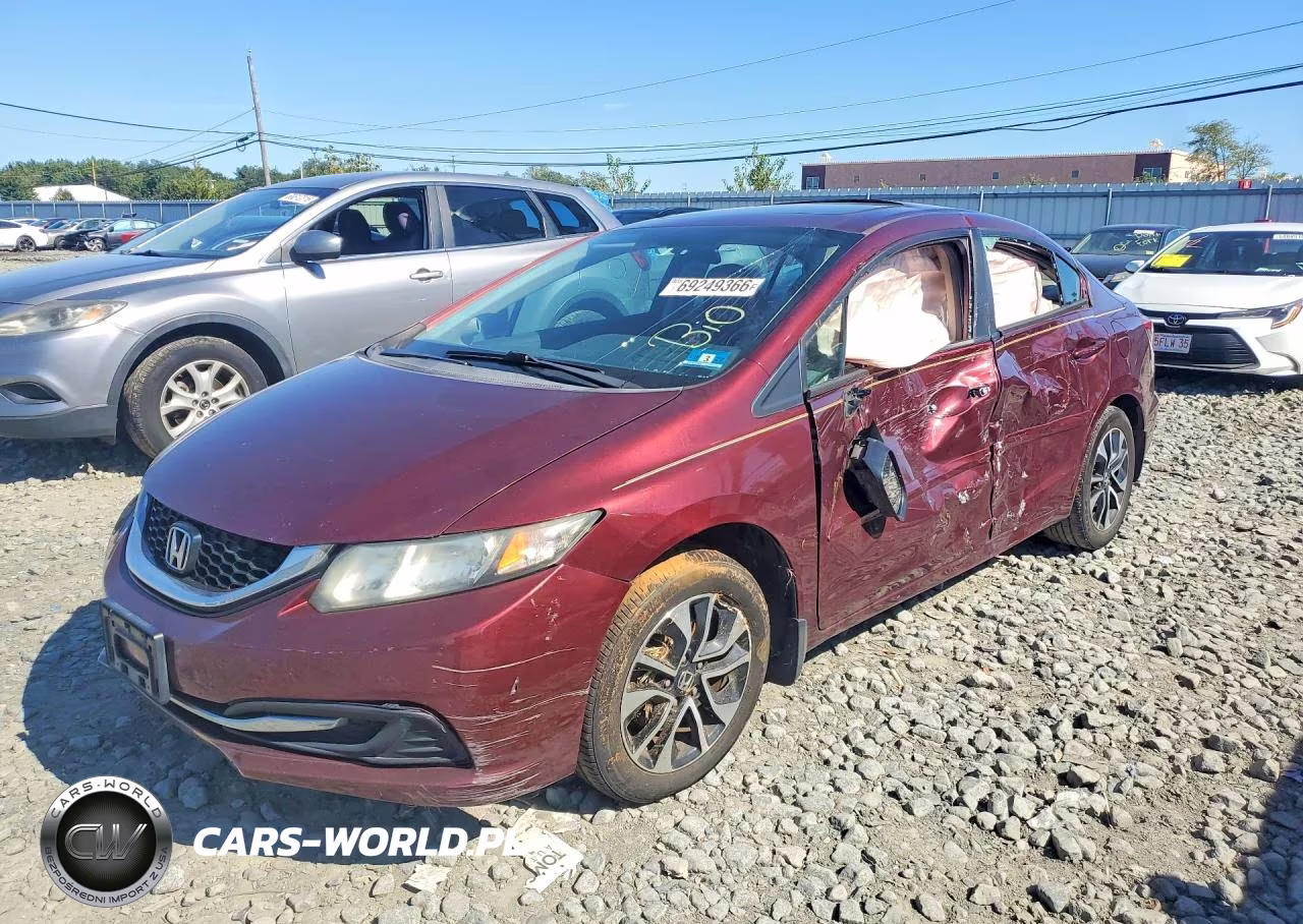 2014 Honda Civic Ex VIN:19XFB2F80EE208620 - 1
