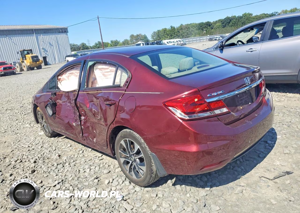 2014 Honda Civic Ex VIN:19XFB2F80EE208620 - 2