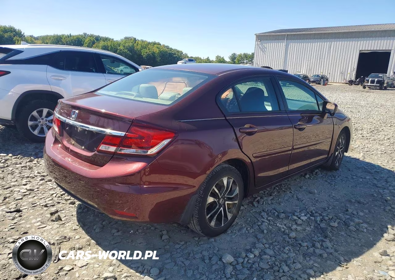2014 Honda Civic Ex VIN:19XFB2F80EE208620 - 3